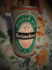HEINEKEN ROUND EDGE STEEL12 OZ BEER CAN BREWED IN HOLLAND DIPLOME D’HONNEUR