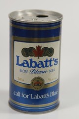 Labatt’s Pilsener Beer Can – Button Top