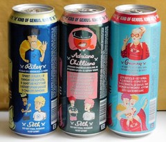 Empty Beer Cans GARAGE Seth & Riley’s 500 ml. Ukraine 2021-2023 OPEN! – 3 pcs.