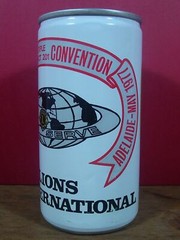 1977 WEST END DRAUGHT BEER – Lions International Convention -370 ml PULL TAB CAN