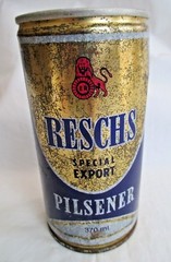 1 – RESCHS Brewery BEER CAN / Pull Tab / Australia / Sidney / Pilsener / 12.5 oz