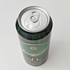 Empty 2024 Sarajevsko 0,0% Beer can; 500 ml/16.9 fl oz; BOTTOM opened (Bosnia)