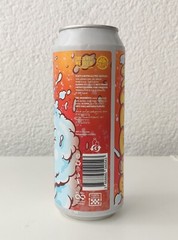 Empty CottonBalls Oat Cream IPA Beer can; 500 ml/16.9 fl oz; TOP (Croatia)