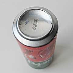 30 Years Partnership w/ Liverpool FC – Empty Beer can BOTTOM opened; Croatian Ed