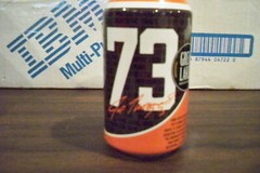 JOE THOMAS #73 Limited edition Cleveland Browns beer can (empty) 2020 season